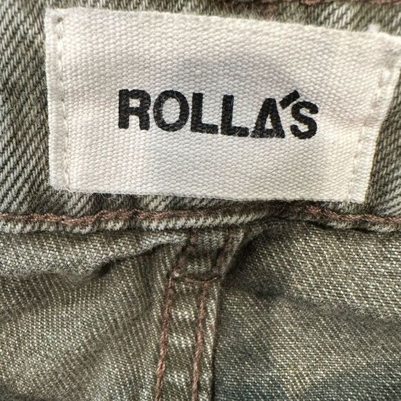 Rollas dusters high rise slim jeans green - Picture 5 of 7